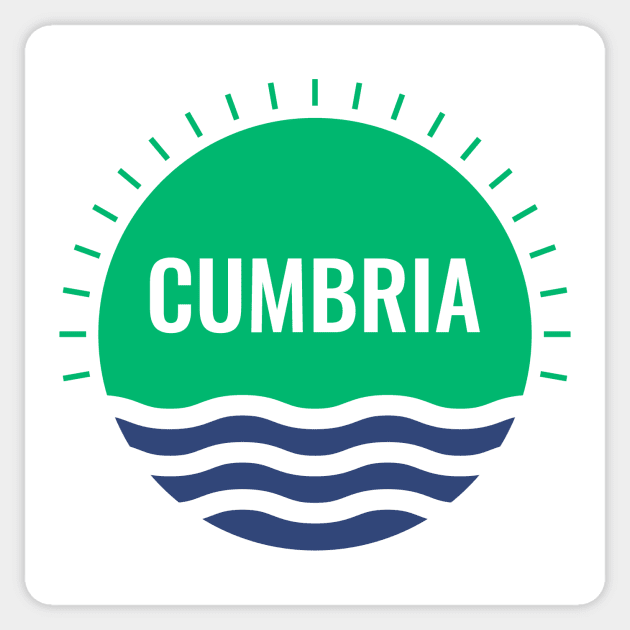 Cumbria Sticker by CumbriaGuru